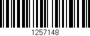 Código de barras (EAN, GTIN, SKU, ISBN): '1257148'