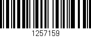 Código de barras (EAN, GTIN, SKU, ISBN): '1257159'