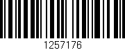 Código de barras (EAN, GTIN, SKU, ISBN): '1257176'