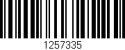 Código de barras (EAN, GTIN, SKU, ISBN): '1257335'
