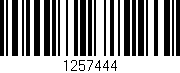 Código de barras (EAN, GTIN, SKU, ISBN): '1257444'