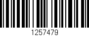 Código de barras (EAN, GTIN, SKU, ISBN): '1257479'