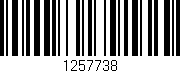 Código de barras (EAN, GTIN, SKU, ISBN): '1257738'