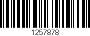 Código de barras (EAN, GTIN, SKU, ISBN): '1257878'