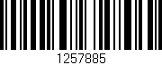 Código de barras (EAN, GTIN, SKU, ISBN): '1257885'