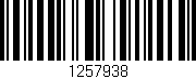 Código de barras (EAN, GTIN, SKU, ISBN): '1257938'