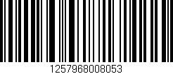 Código de barras (EAN, GTIN, SKU, ISBN): '1257968008053'