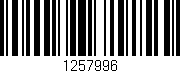 Código de barras (EAN, GTIN, SKU, ISBN): '1257996'