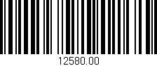 Código de barras (EAN, GTIN, SKU, ISBN): '12580.00'