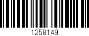 Código de barras (EAN, GTIN, SKU, ISBN): '1258149'