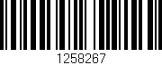 Código de barras (EAN, GTIN, SKU, ISBN): '1258267'