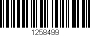 Código de barras (EAN, GTIN, SKU, ISBN): '1258499'