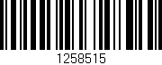 Código de barras (EAN, GTIN, SKU, ISBN): '1258515'