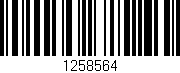 Código de barras (EAN, GTIN, SKU, ISBN): '1258564'
