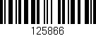 Código de barras (EAN, GTIN, SKU, ISBN): '125866'