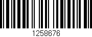 Código de barras (EAN, GTIN, SKU, ISBN): '1258676'