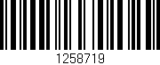 Código de barras (EAN, GTIN, SKU, ISBN): '1258719'