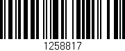 Código de barras (EAN, GTIN, SKU, ISBN): '1258817'