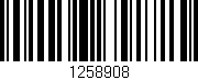 Código de barras (EAN, GTIN, SKU, ISBN): '1258908'