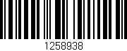Código de barras (EAN, GTIN, SKU, ISBN): '1258938'