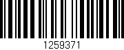 Código de barras (EAN, GTIN, SKU, ISBN): '1259371'