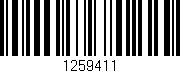 Código de barras (EAN, GTIN, SKU, ISBN): '1259411'