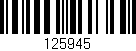 Código de barras (EAN, GTIN, SKU, ISBN): '125945'