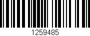 Código de barras (EAN, GTIN, SKU, ISBN): '1259485'