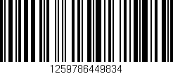 Código de barras (EAN, GTIN, SKU, ISBN): '1259786449834'