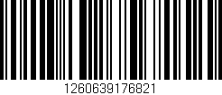 Código de barras (EAN, GTIN, SKU, ISBN): '1260639176821'