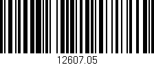 Código de barras (EAN, GTIN, SKU, ISBN): '12607.05'