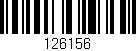 Código de barras (EAN, GTIN, SKU, ISBN): '126156'