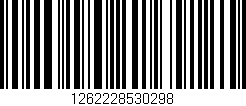 Código de barras (EAN, GTIN, SKU, ISBN): '1262228530298'