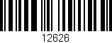 Código de barras (EAN, GTIN, SKU, ISBN): '12626'