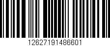 Código de barras (EAN, GTIN, SKU, ISBN): '12627191486601'