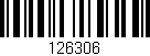 Código de barras (EAN, GTIN, SKU, ISBN): '126306'