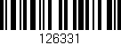 Código de barras (EAN, GTIN, SKU, ISBN): '126331'