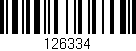 Código de barras (EAN, GTIN, SKU, ISBN): '126334'