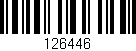 Código de barras (EAN, GTIN, SKU, ISBN): '126446'