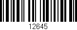 Código de barras (EAN, GTIN, SKU, ISBN): '12645'