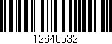 Código de barras (EAN, GTIN, SKU, ISBN): '12646532'