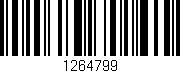 Código de barras (EAN, GTIN, SKU, ISBN): '1264799'