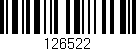 Código de barras (EAN, GTIN, SKU, ISBN): '126522'