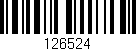 Código de barras (EAN, GTIN, SKU, ISBN): '126524'