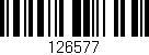 Código de barras (EAN, GTIN, SKU, ISBN): '126577'