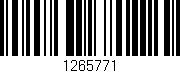 Código de barras (EAN, GTIN, SKU, ISBN): '1265771'