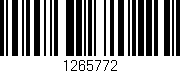 Código de barras (EAN, GTIN, SKU, ISBN): '1265772'