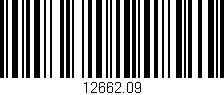 Código de barras (EAN, GTIN, SKU, ISBN): '12662.09'