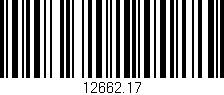 Código de barras (EAN, GTIN, SKU, ISBN): '12662.17'