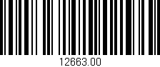 Código de barras (EAN, GTIN, SKU, ISBN): '12663.00'